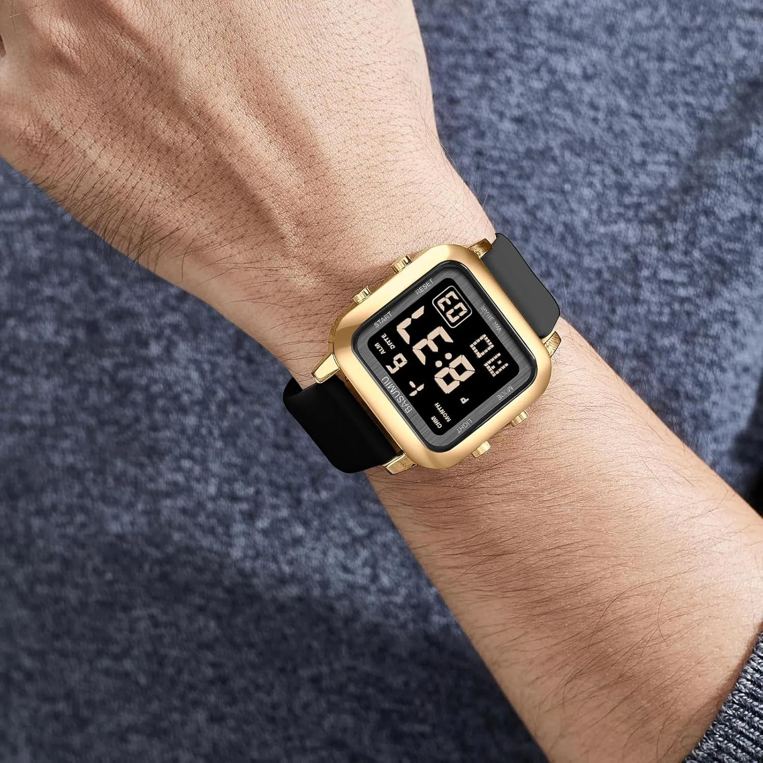 for Men charisma demographic absenteeism Waterproof Running Cheap Dive Sports Tactical Men's Wrist Watches Black Square Digital Watch Men Digital Gold Military Sport Watches 