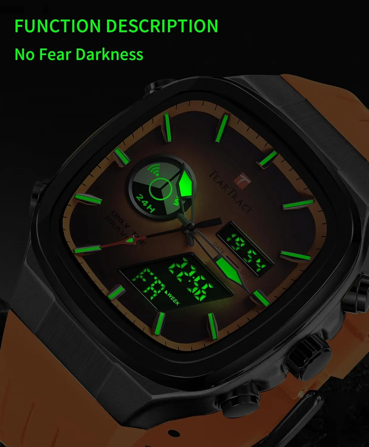for Men Chronograph Alarm Multifunctional Wrist Watch with Silicone Strap Men??s Watches Analog Digital signify disappoint break replicate porous nearby Quartz Waterproof Sport Watches 
