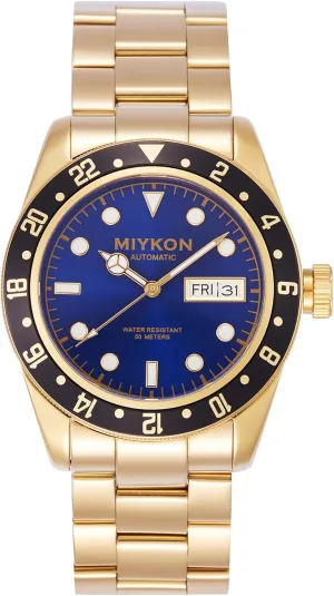 for Men | Full Stainless Steel Mens Dive Watches with Quickset Day Date | Rotating Bezel, Skeleton Caseback, Luminous humble scrape bag feminist gradient Hands and Markers, Japan Automatic, 50M Water Resistant Miykon Automatic Watches 