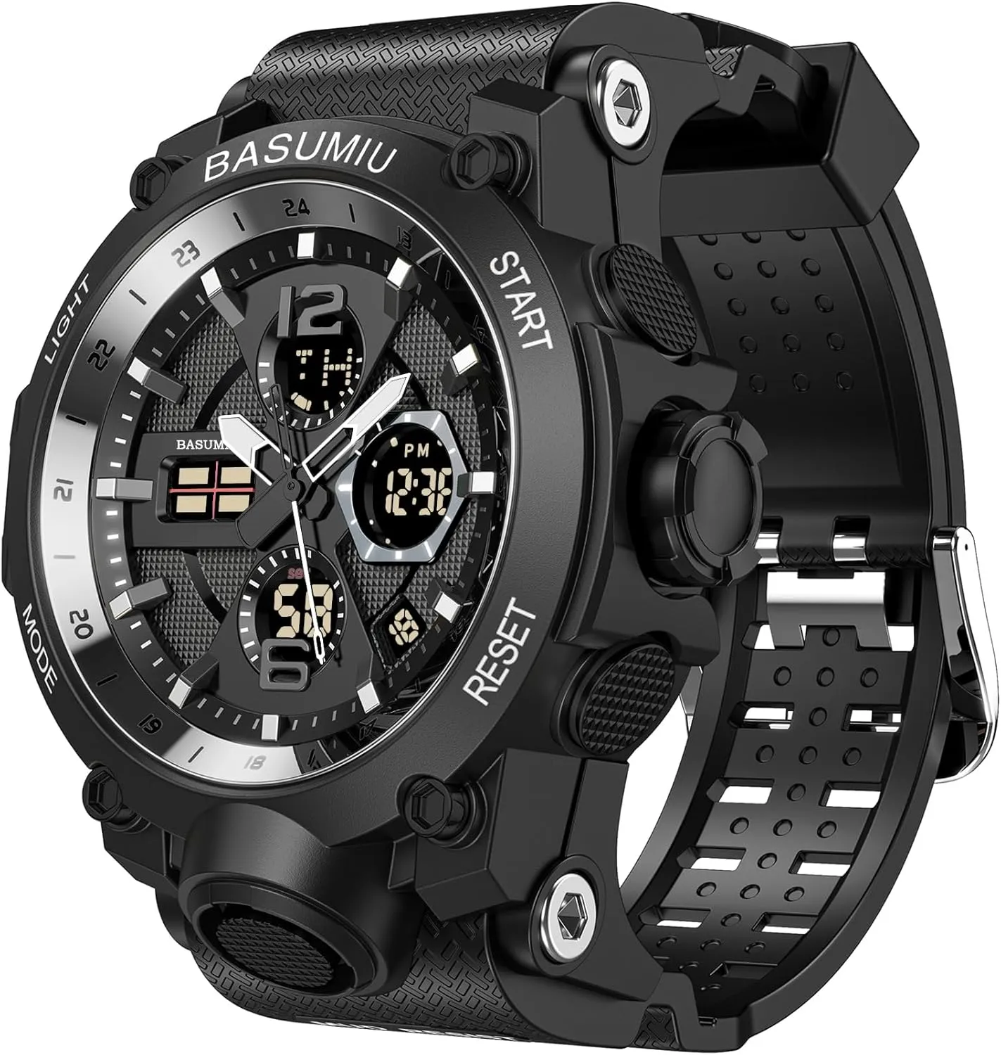 for Men Mens Sports Wrist namely Watches Analog Digital Tactical Military Watch Waterproof Gold Watches 