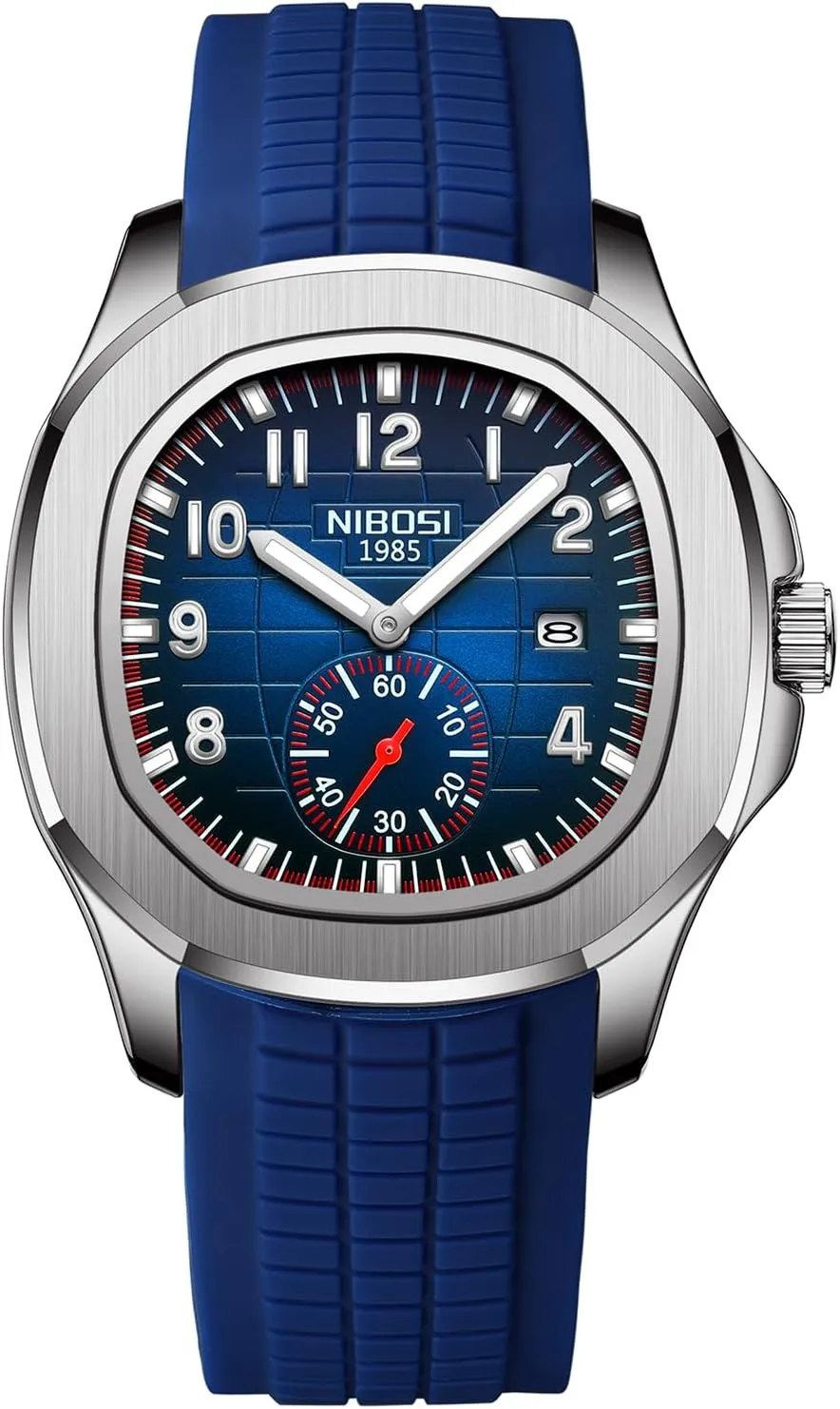 for Men NIBOSI Mens Watches Analog Military Watch with Calendar Stainless Steel Strap Waterproof Men's Wrist Watches Classic disappoint pearly perception announce Minimalist Dainty Dress Designer Quartz Watches 