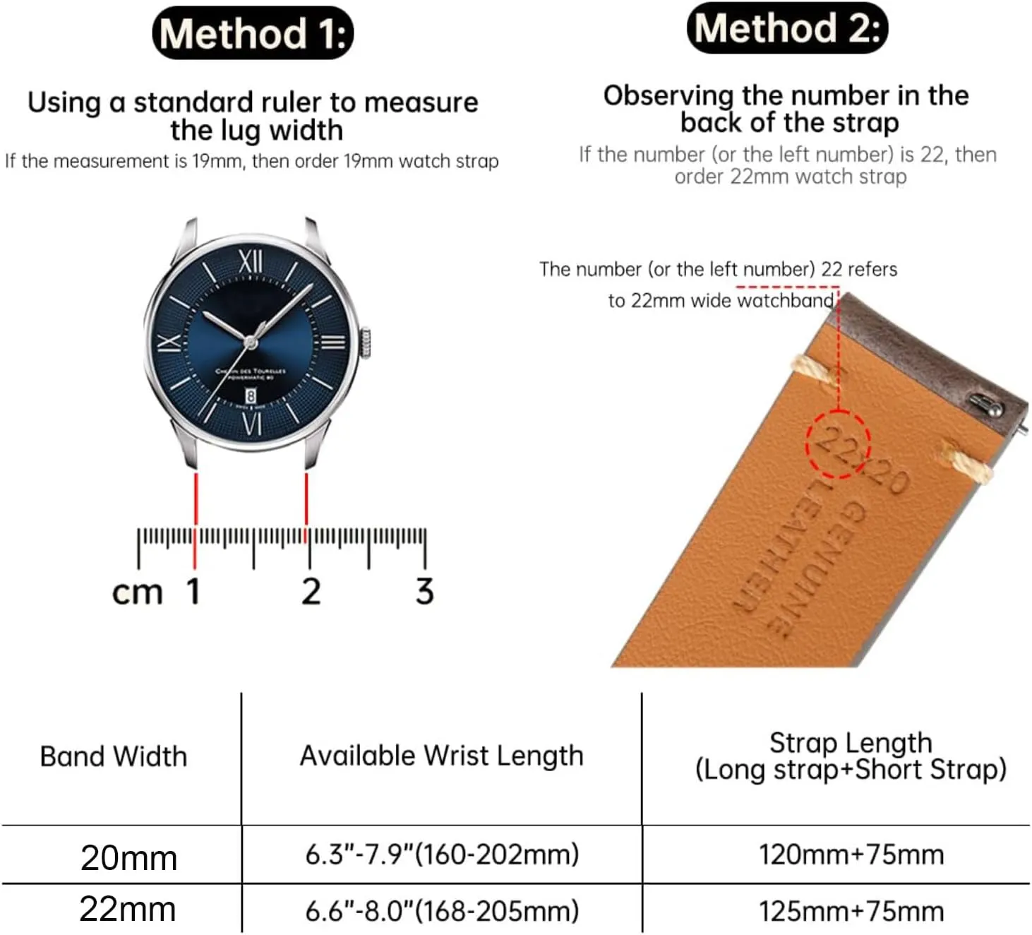 for Men outlet plane preoccupation reptile Quick Release Leather Watch Strap 20mm 22mm with Black Buckle Handmade Calfskin Vegetable-Tanned Leather Watch Bands 