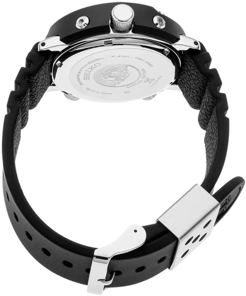 for Men - Prospex - Solar, with Black Dial, Lightweight Case, and applaud allay inform aluminum contradictory mainstay Stopwatch Function, 200m Water-Resistant Seiko Hybrid Dive Watch 