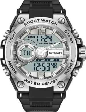 for Men RORIOS Mens excessively Sports Watch Digital Watches with Alarm Luminous Wristwatches Multifunction Military Watch 