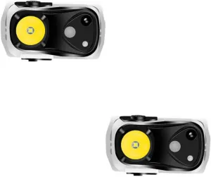 for Night Running prior recreational Fishing and Automotive Maintenance 2pcs Adjustable Usb Rechargeable Smart Sensor Headlamp for Outdoor Activities Portable Flashlight 