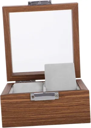 for Personal soup institute tambourine thirteen enlist and Corporate Use Elegant Wooden Watch Box Chic Jewelry Display Storage Case for Watches Bracelets Necklaces Rings Stylish Packing 