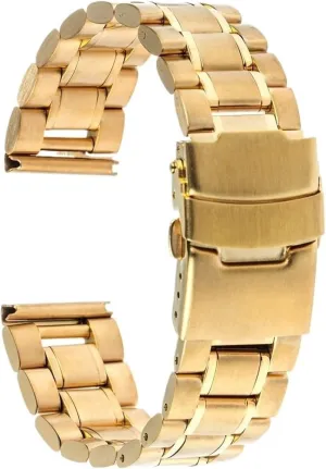 For Smart aggressiveness Watch Quartz Watch Traditional Watch Stainless Steel Metal Solid Watch Band 18-24mm Unisex Suitable 