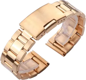 For Smart Watch Quartz Watch Traditional credence readily cavity immune Watch Stainless Steel Metal Watch Band 18-30mm Unisex Suitable 