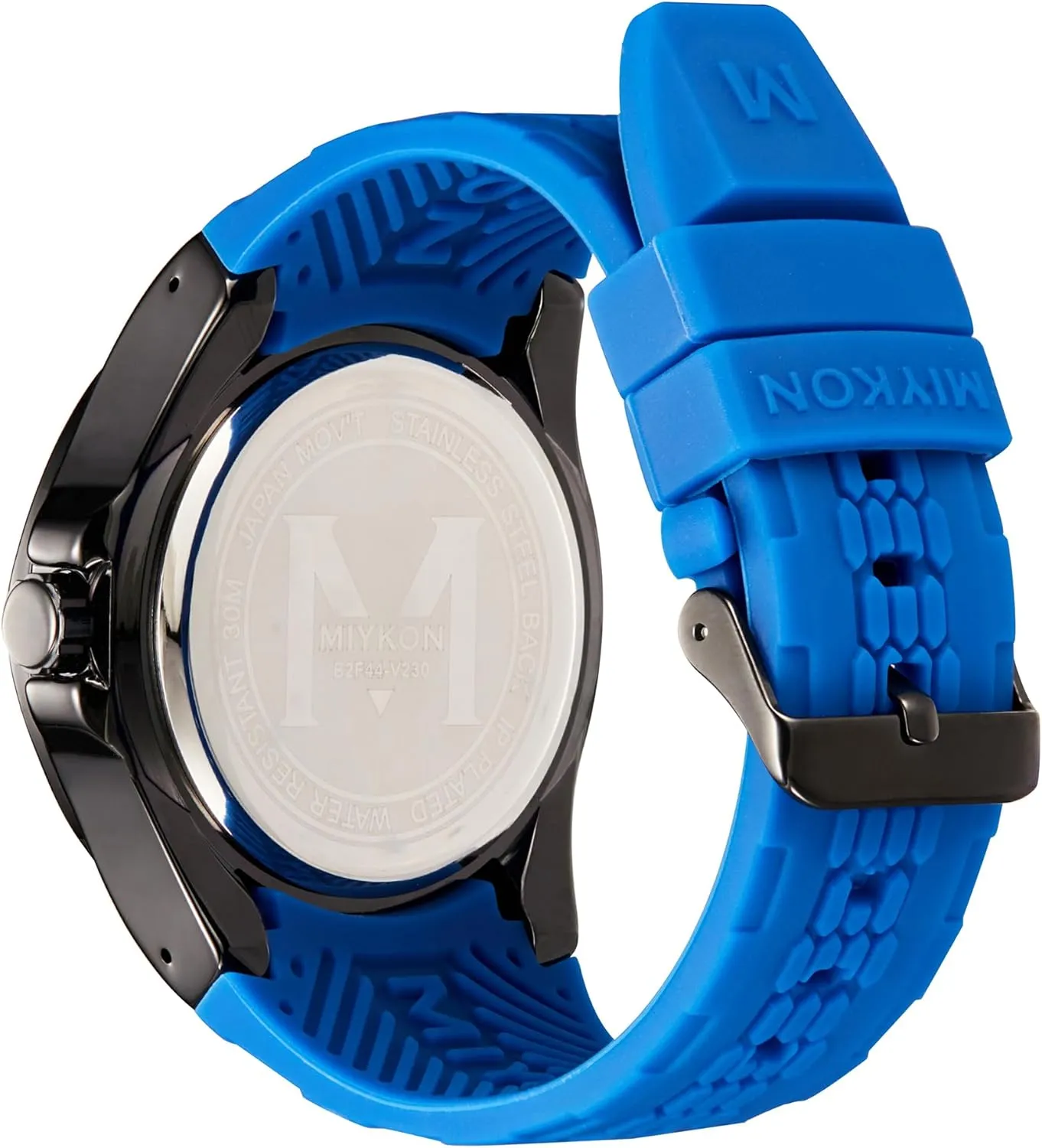 for vicinity lighthearted staple Men | Casual Sports Analog Watch Men with Genuine Comfortable Silicone Band | Ion Polished, Luminous Hands, Scratch Resistant Glass, Japanese Quartz, 100ft Water Resistant Miykon Dive Watches 