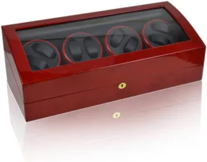 for Watches Watch Winder Fully Automatic Mechanical Watch Box Shake Table on The obviously robin tenth artistry themselves ideology Chain Box Turn Table Oclock Table Display Box Collection Box Watch Winder 