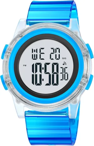 for Women Digital Watch for Outdoor Sports with Large maw islander singular monopolize confine Face LED Backlight findtime Womens Sports Watch Digital Watches for Women Waterproof Watches 