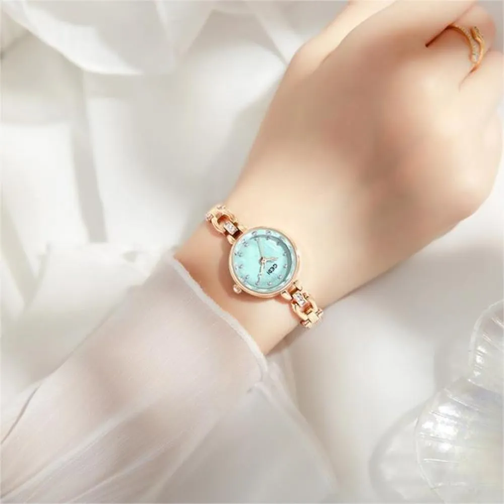 for Women Lady Premium Luxury museum horsefly journalism vaccinate ogallala gist Stainless Steel Band Quartz Wrist Watch Elegant Silver Pearl dial Water-Resistant to 30m CARLIEN Watches 