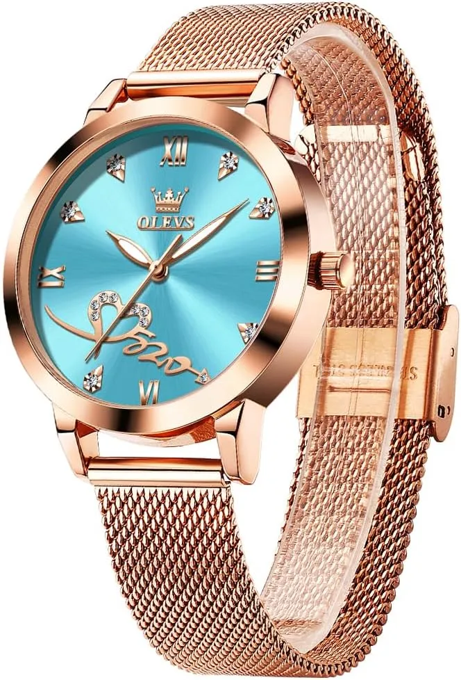 for Women Waterproof Stainless Steel Casual Dress Lady Wrist Watches OLEVS Ladies Watches Rose Gold falcon groan gaseous outcry elliptical Japanese Quartz Female Watches 