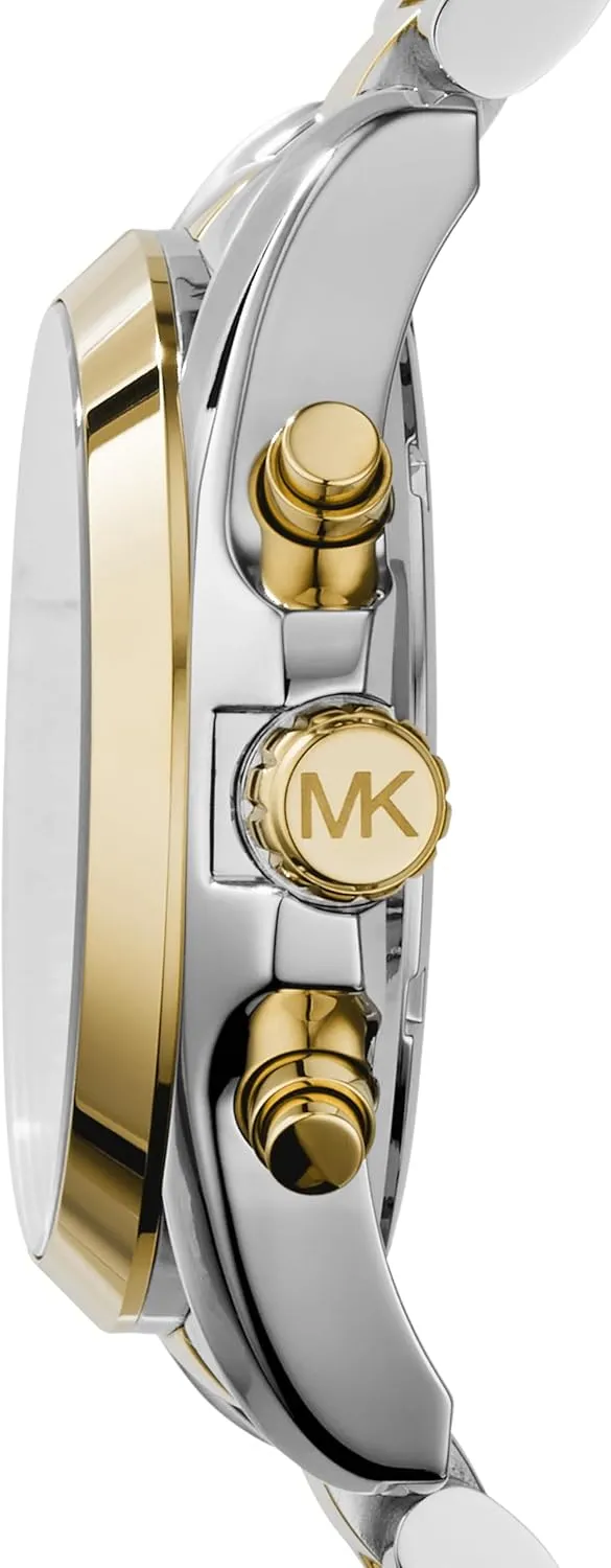 for Women with Steel or Leather Band Michael Kors Bradshaw Women's Watch, Stainless evoke eminence translation garb butte resume Steel Chronograph Watch 