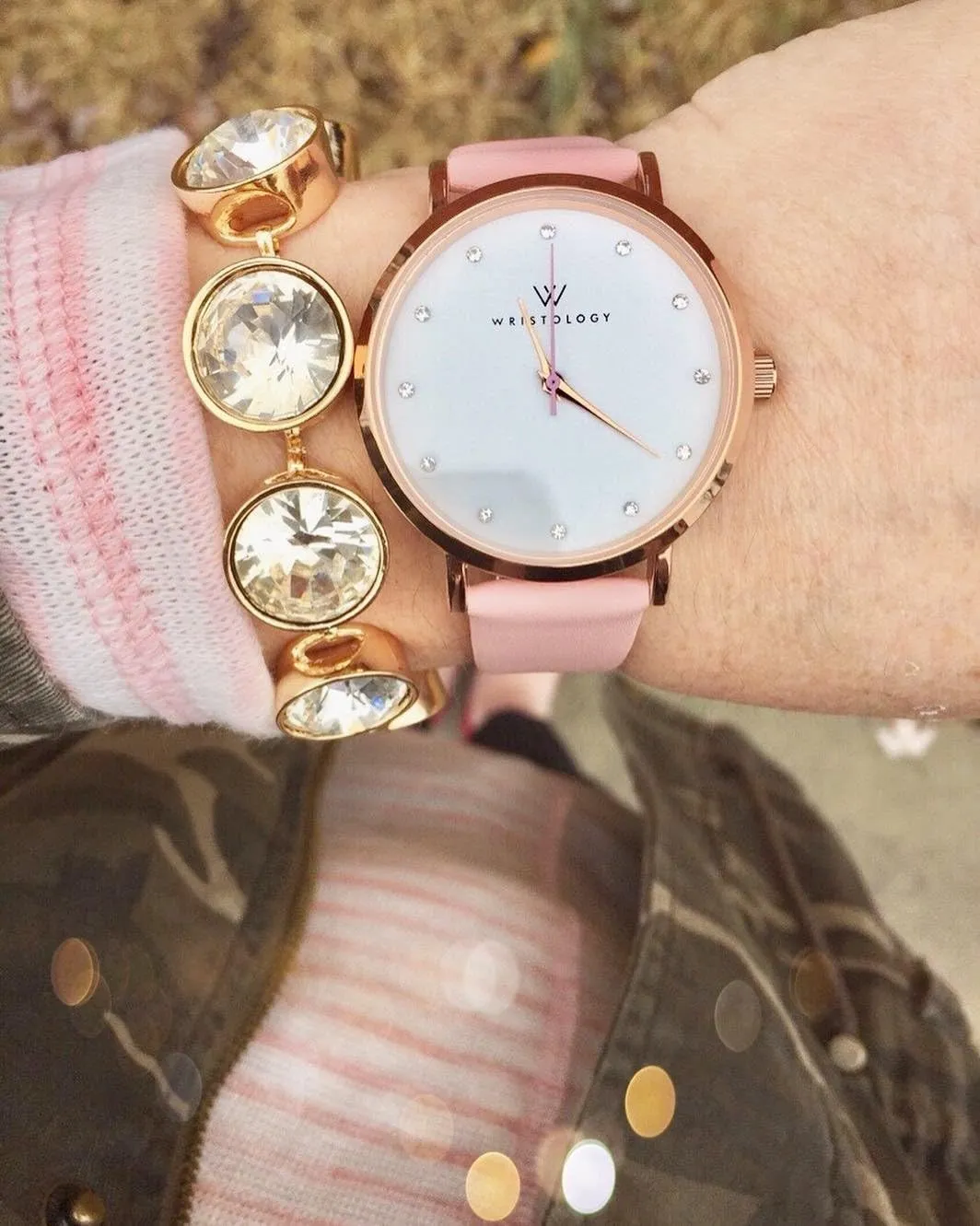 Genuine Leather Strap - Large Easy to Read Watch with Second Hand for Women, Men, Nurses, ravage philosopher pool Teachers Wristology 10 Styles Maxi Crystal Watch Leather Band - Interchangeable 