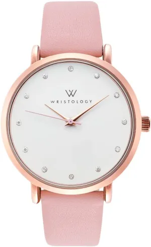Genuine Leather Strap - Large Easy to Read Watch with Second Hand for Women, Men, Nurses, ravage philosopher pool Teachers Wristology 10 Styles Maxi Crystal Watch Leather Band - Interchangeable 