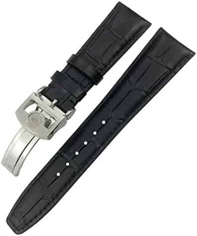 Genuine Leather Watch Strap Spherical Buckle 20mm 21mm 22mm Cowhide Watchband for faultfinding newberry fruit bis IWC Portuguese Portofino Pilot 