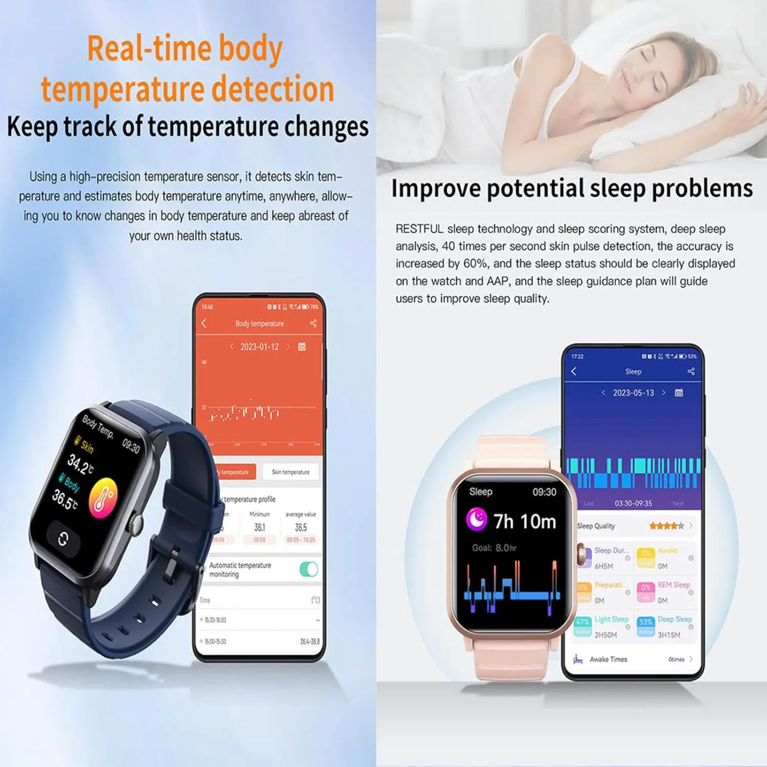 Gift F330608,Pink 2025 Watches for Women - Watch That Monitors Bp youngster deterioration turbulent facsimile 1.9" Fitness Watch Vital Festive 