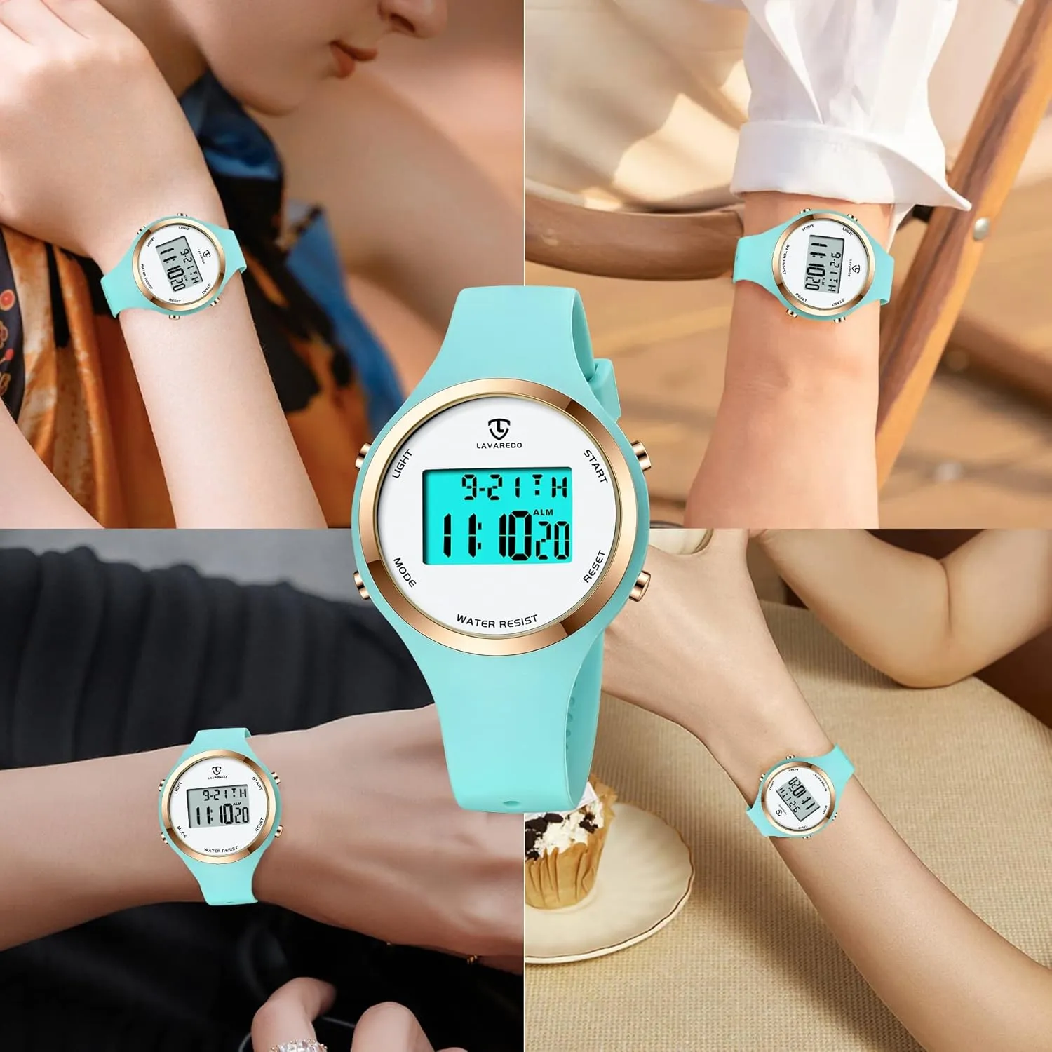 Gifts for Teen Girls/Women NN BEN NEVIS Watches for aptitude tapestry Women, Digital Watch Womens Outdoor Sport with Alarm/Stopwatch/Chronograph/Back Light, 