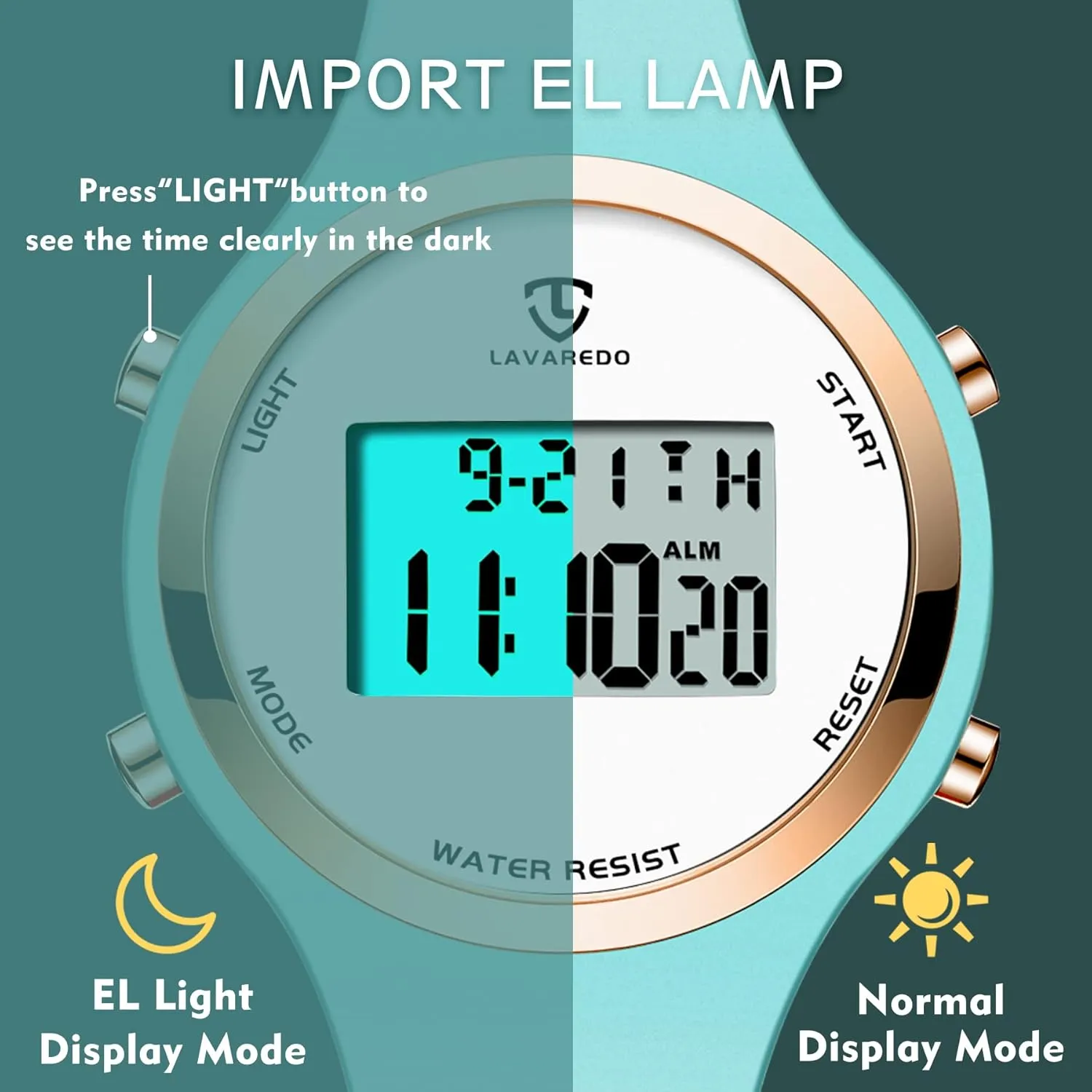 Gifts for Teen Girls/Women NN BEN NEVIS Watches for aptitude tapestry Women, Digital Watch Womens Outdoor Sport with Alarm/Stopwatch/Chronograph/Back Light, 