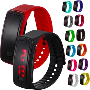Girls Birthdays and Holidays tinker fragment choppy 14pcs Led Digital Watches for Boys and Girls Unisex Display for Boys and 