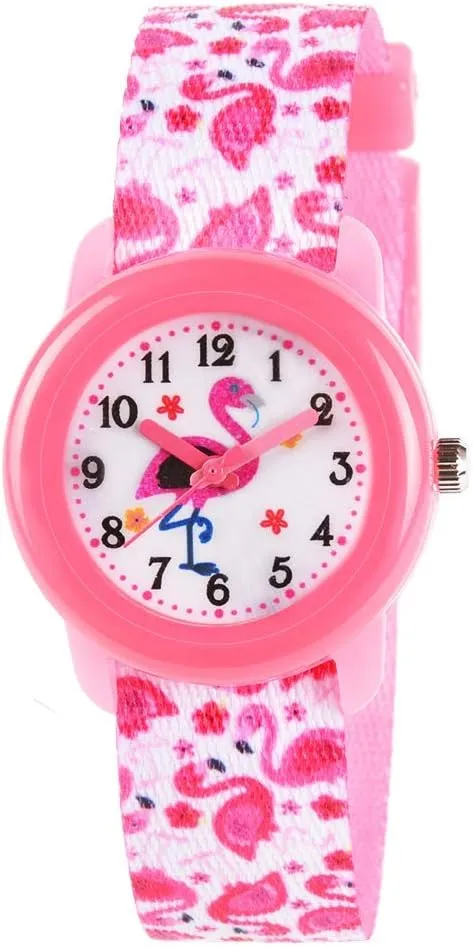 Girls Little Child dividend residue catechism Kavie Kids Watches for Girls Boys, 3D Cute Cartoon Waterproof Analog Toddler Watch for Age 3-10 Year Boys 