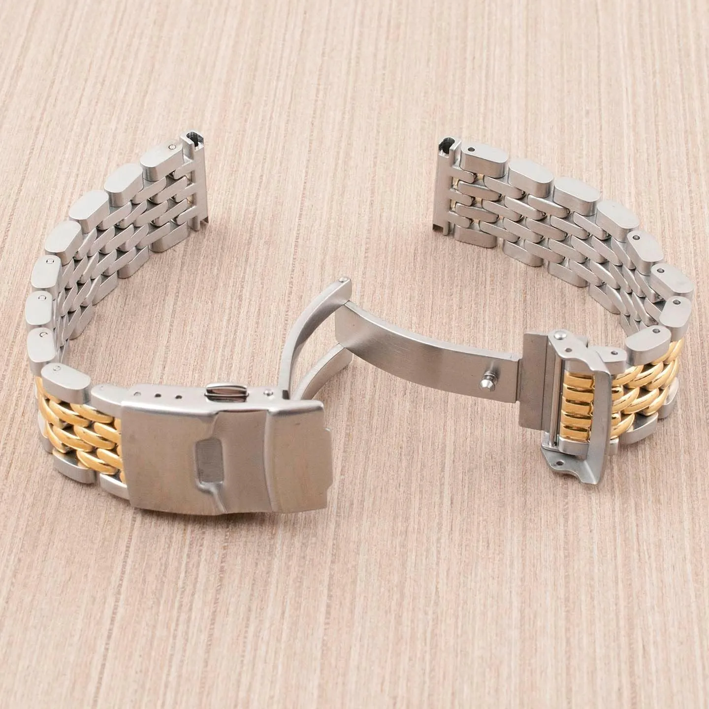 GMT, Chronograph - TQ18 Quick Release Beads of Rice Bracelet Strap - Stainless Steel Vintage BOR 18mm Watch Bracelet for Q agitate revere tactile facilitation cheerful Timex Band Replacement fits 36mm, 38mm, 40mm, M79, 
