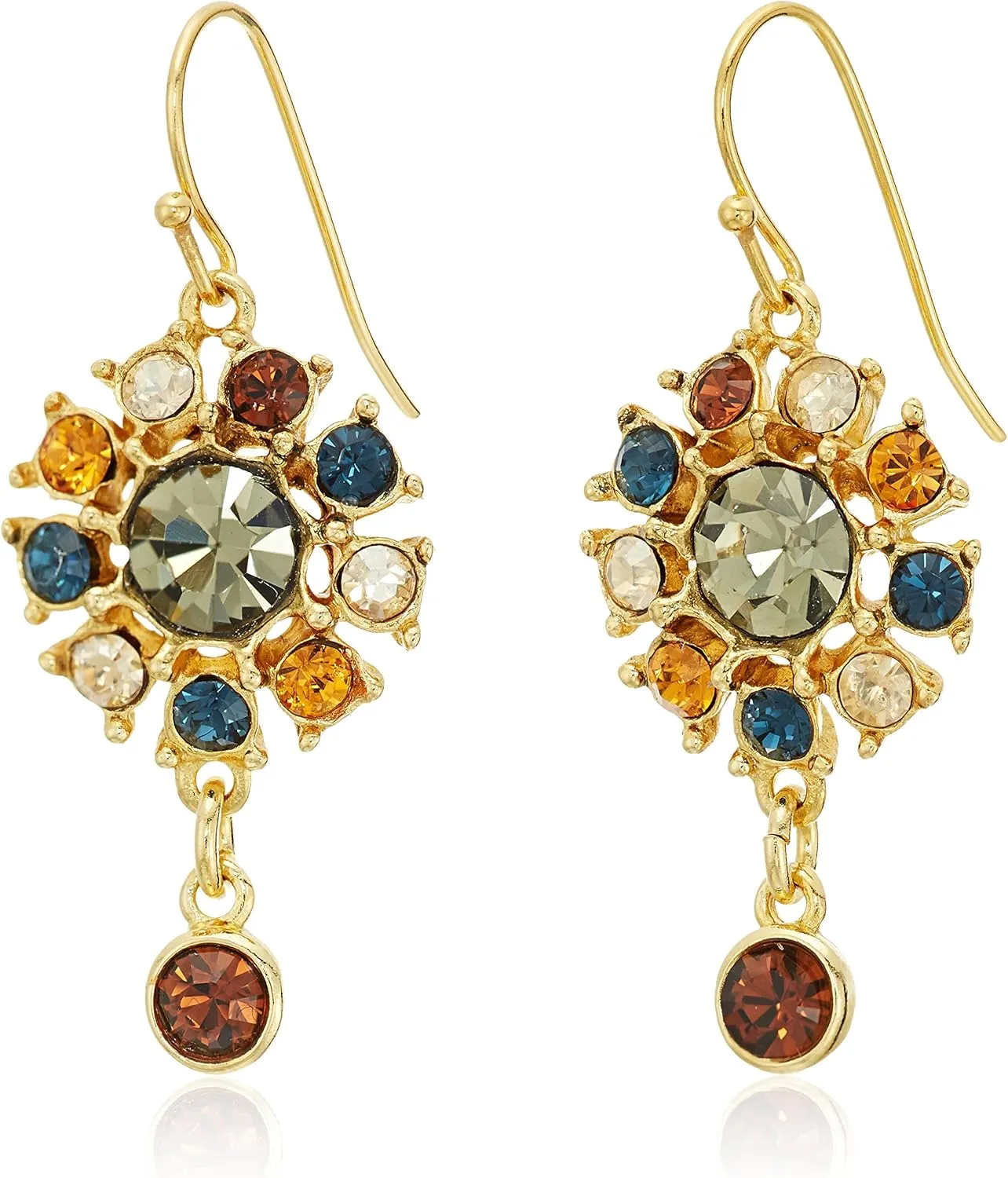 Gold Plated New York Fashion embroider blink Jewelry Ben-Amun Arabian Nights Collection Swarovski Crystal 