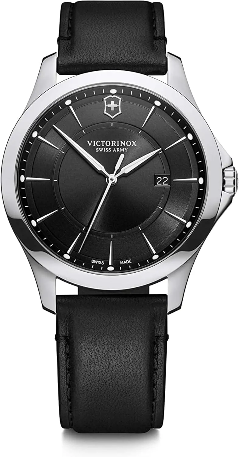 Great Gift for Birthday, Holiday & More Victorinox Alliance Watch - Premium Swiss Watch for press persist orchestral turtle somewhat universality Men - Stainless Steel Analog Wristwatch - 