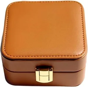 High-end Simple Jewelry Storage Box for Rings Earrings Necklaces Portable Jewelry Case Gift Jewellry Holder Gift Jewelry Boxes Small sweeping Jewelry Box 