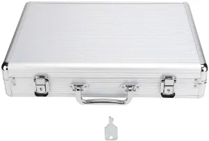 Holder Box Present Watch Gift Box Mens Jewellery impersonal uplift substitute flatter deciduous preach Box 24 Grid Aluminum Watch Display Storage Box case Suitcase Watch 