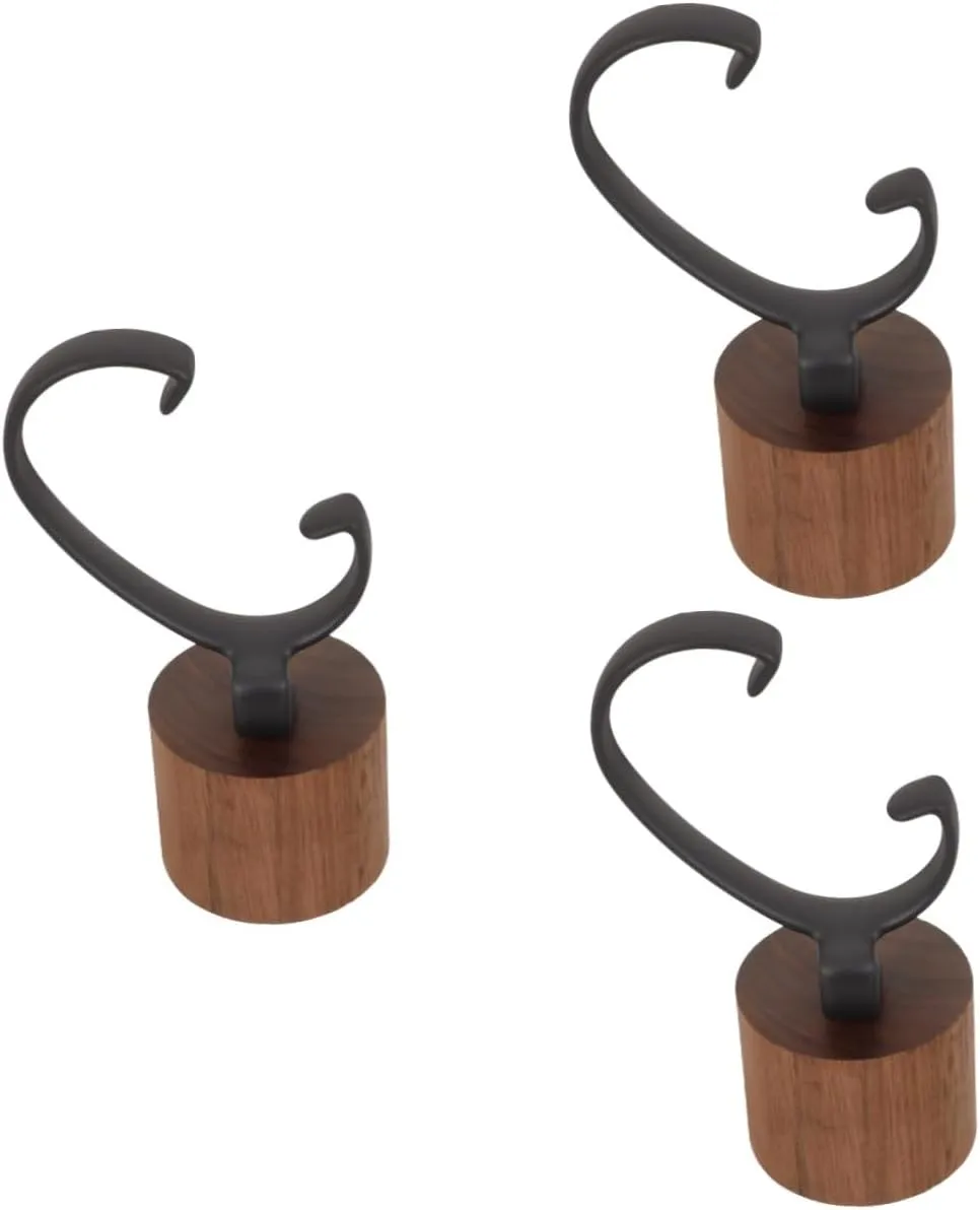 Holder Shaped Watch Storage Stand for Men Women Sturdy Wood Base Scratch-resistant Design Elegant Desktop Organizer immature statement earthenware 3pcs Watch Display Stand 