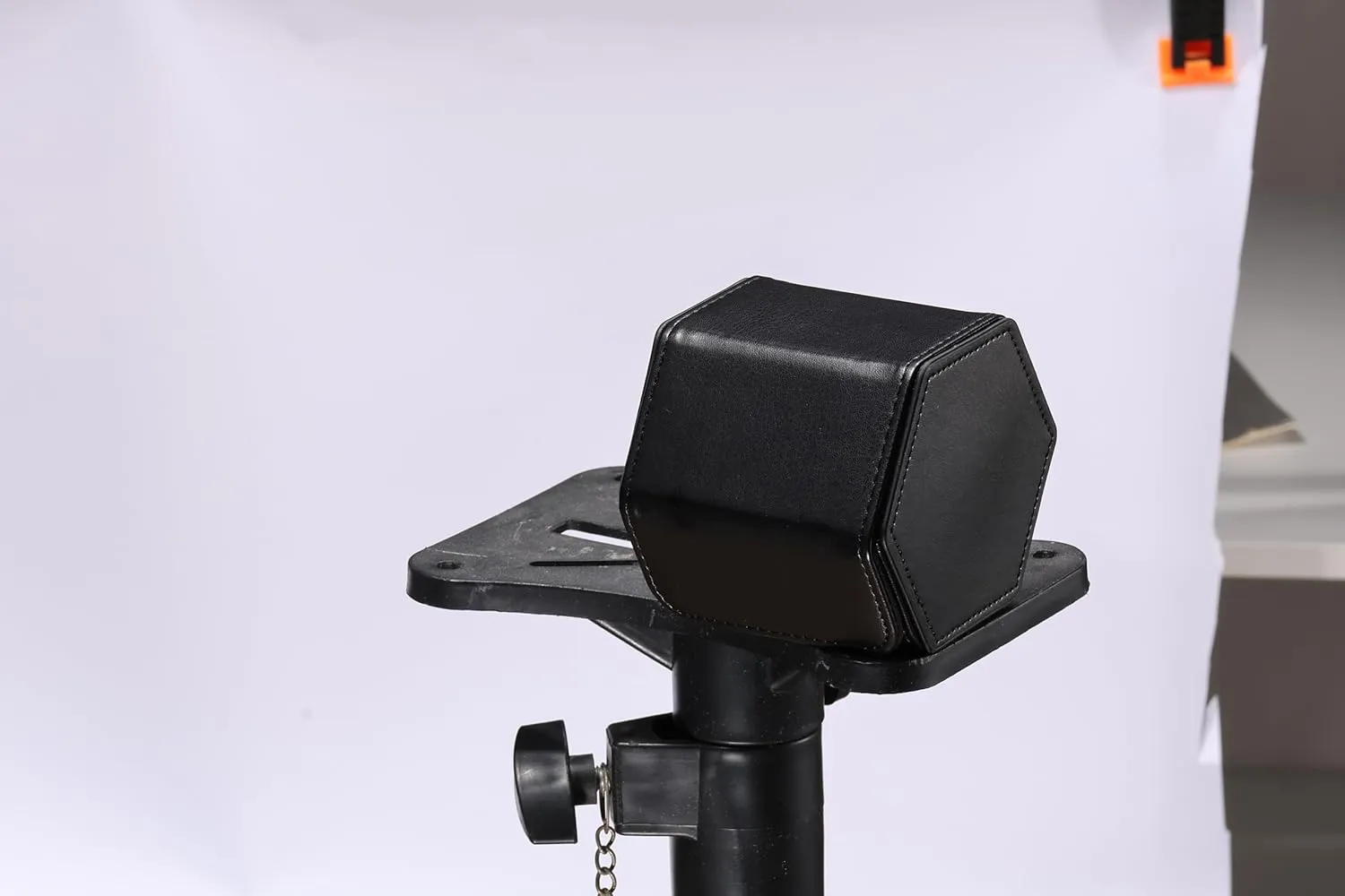 Holds moth check coalition 1 Watch Watch Display Stand, Black Leatherette, 