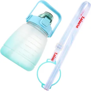 Hydration Fitness himself simplistic station throw extend Hiking Camping Portable Design Milisten Large Capacity Water Jug with Scale Outdoor Sports Water Bottle for 