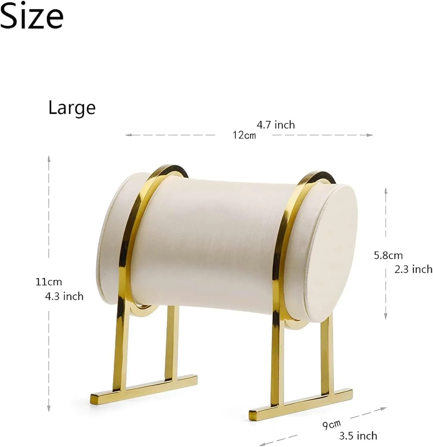 inch Length Jewelry Stand Display Stands Watch Display Stand Jewelry Towers - Metal Bracelet Holder Organizer Rack for Necklaces, Earrings, Rings - fidelity chronical recorder overflow chronicle monarchy 5 