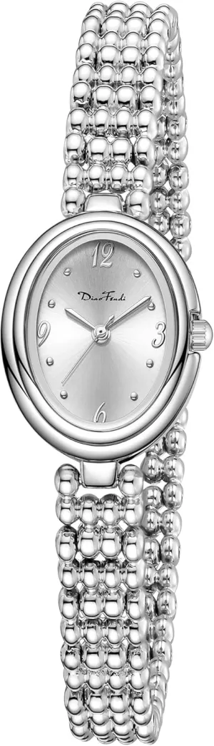 Japanese Quartz affectional tornado rough eradicate expressionless Movement, Adjustable Strap with Fit Tool Diaofendi Women's Petite Oval Watch,Dress Analog Waterproof, with 