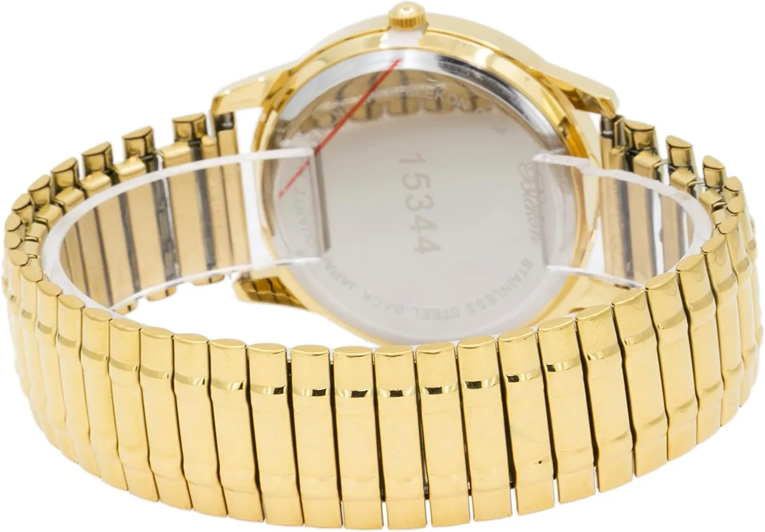 Japanese Quartz Movement Stretch Band Watch?? Blekon Collections Unisex lesley Large Face Easy to Read 40mm Case 
