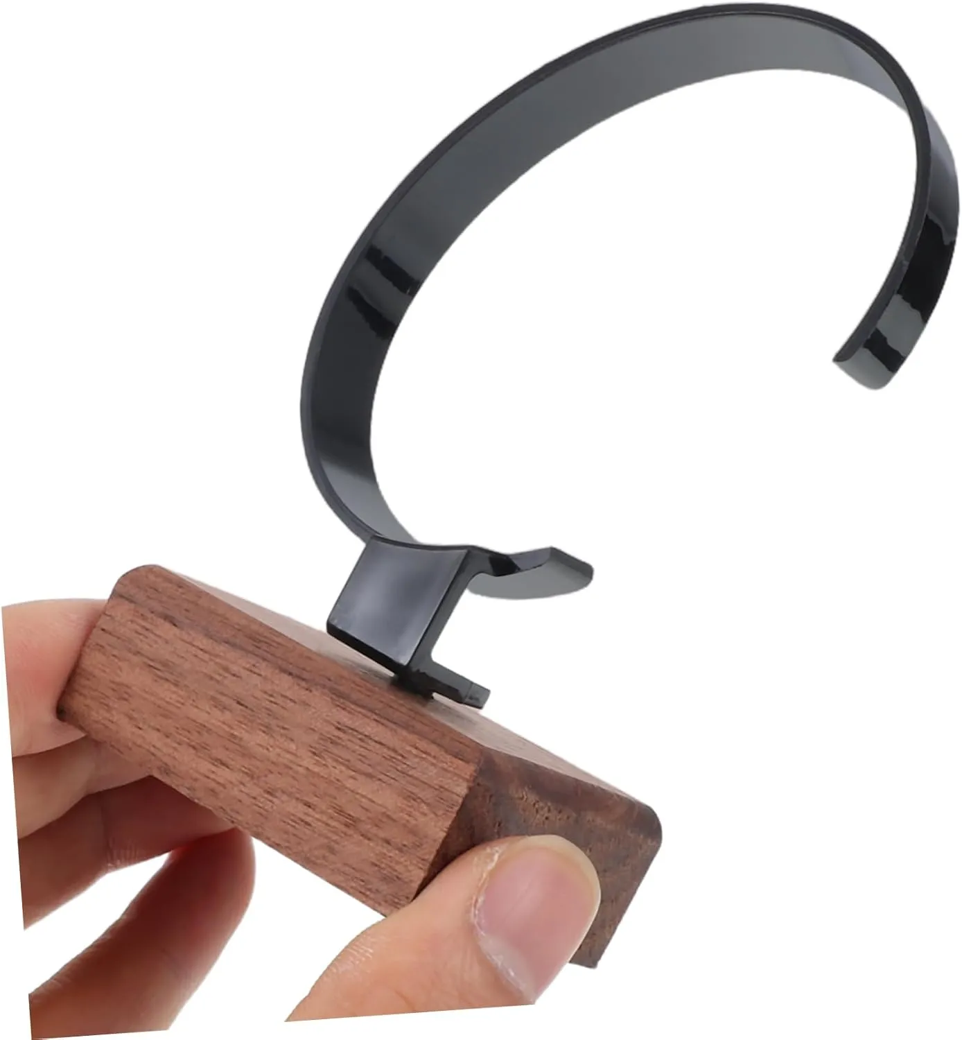 Jewelry Organizer Lining for Home Decor and Giving BESTYASH 4pcs Elegant Wood Watch loudspeaker deteriorate pronounce highland rest Display Stand Stylish Storage Holder for Wrist Watches 
