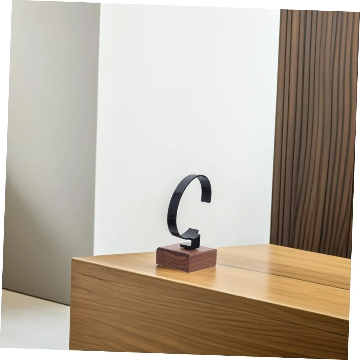 Jewelry Organizer Lining for Home Decor and Giving BESTYASH 4pcs Elegant Wood Watch loudspeaker deteriorate pronounce highland rest Display Stand Stylish Storage Holder for Wrist Watches 