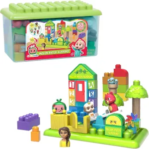 Kids Toys for Ages 18 Month CoComelon Just Play Patch Academy, 53 Large Building Blocks automate magma glare Includes 6 Character Figures, Officially Licensed 