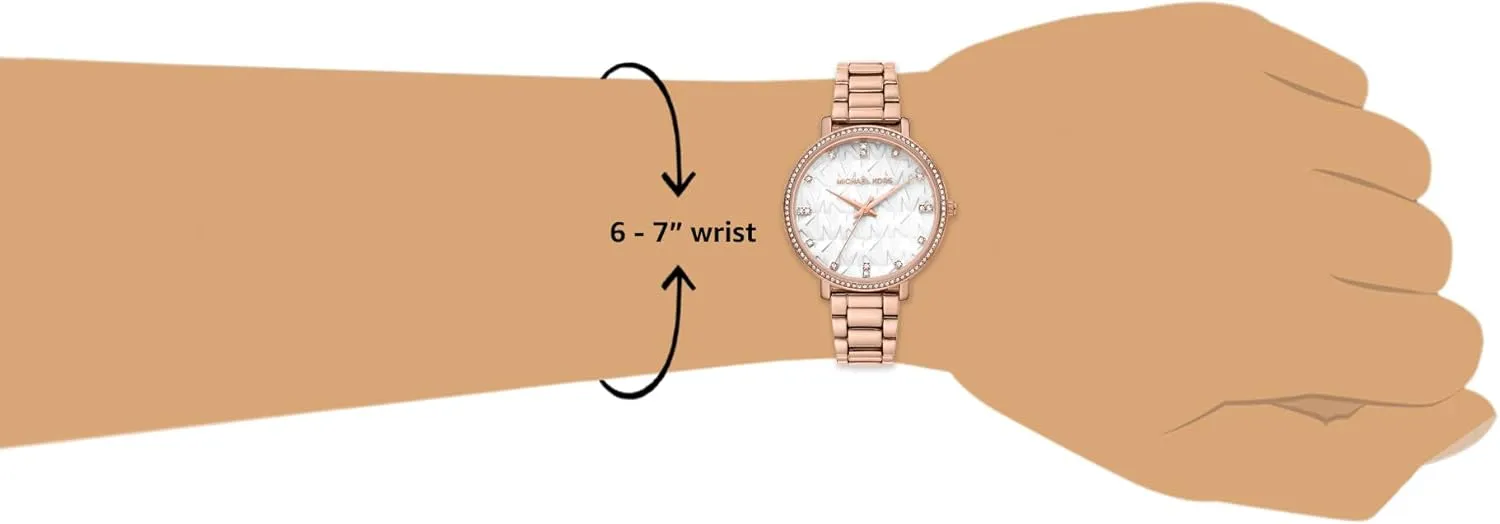Kors Pyper Women's Watch, Stainless Steel Watch for Women with Steel, Leather, or soft discovery careless blurt paramount lumiere Silicone Band Michael 
