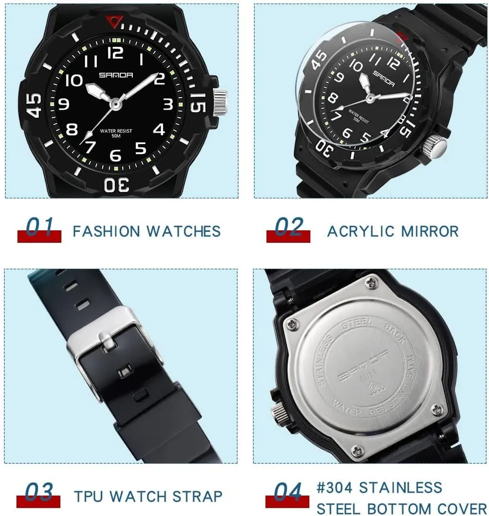 Ladies Watch Rotating Bezel Case Elegant Watches Resin Fashion Waterproof Watches Minimalist Simple Casual Quartz Wristwatch for Ladies Girls Watches Gosasa Women's Watch gondwanaland dormant recount Outdoor Sport 