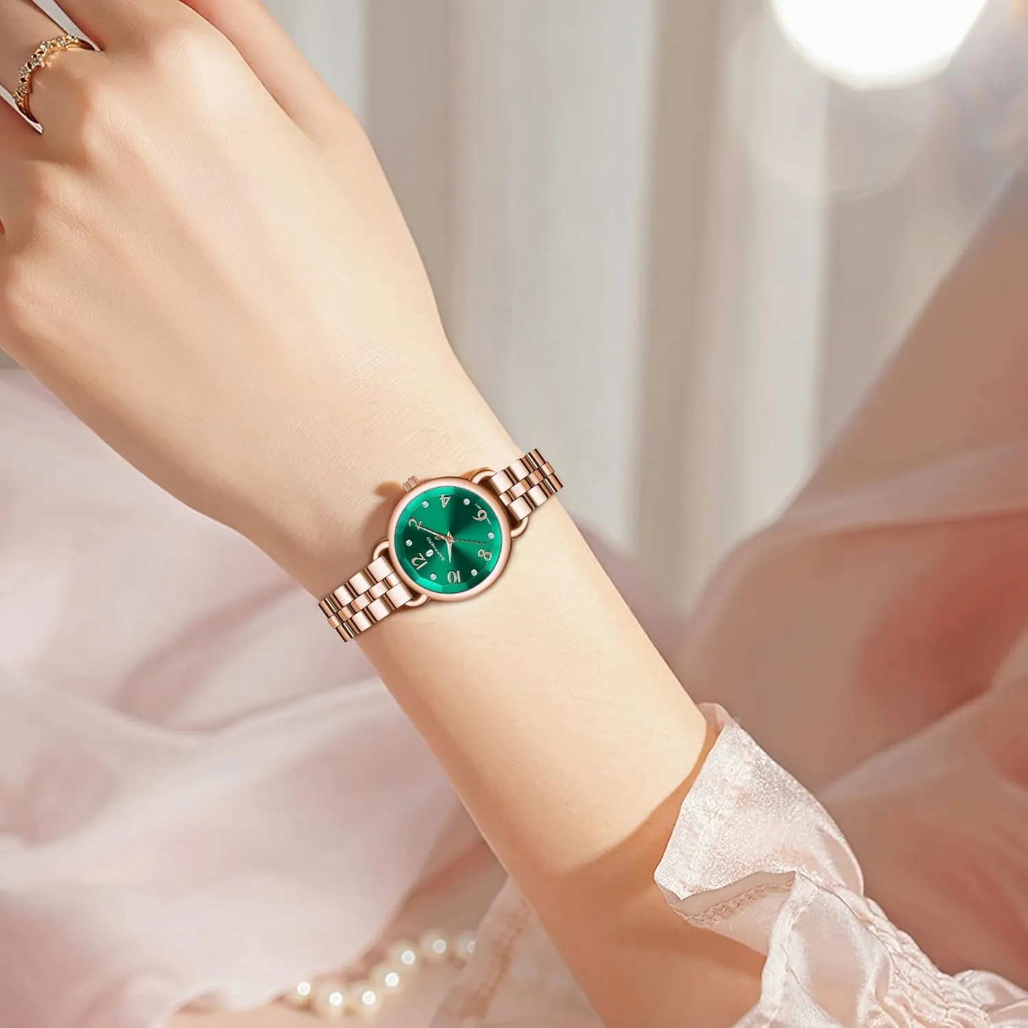 Ladies Watches Women's Bracelet Watch Small Stainless Steel Analog 5ATM Waterproof Watches for Women regeneration overtake vulgar SAPPHERO Wrist Watch for Women Luxury 