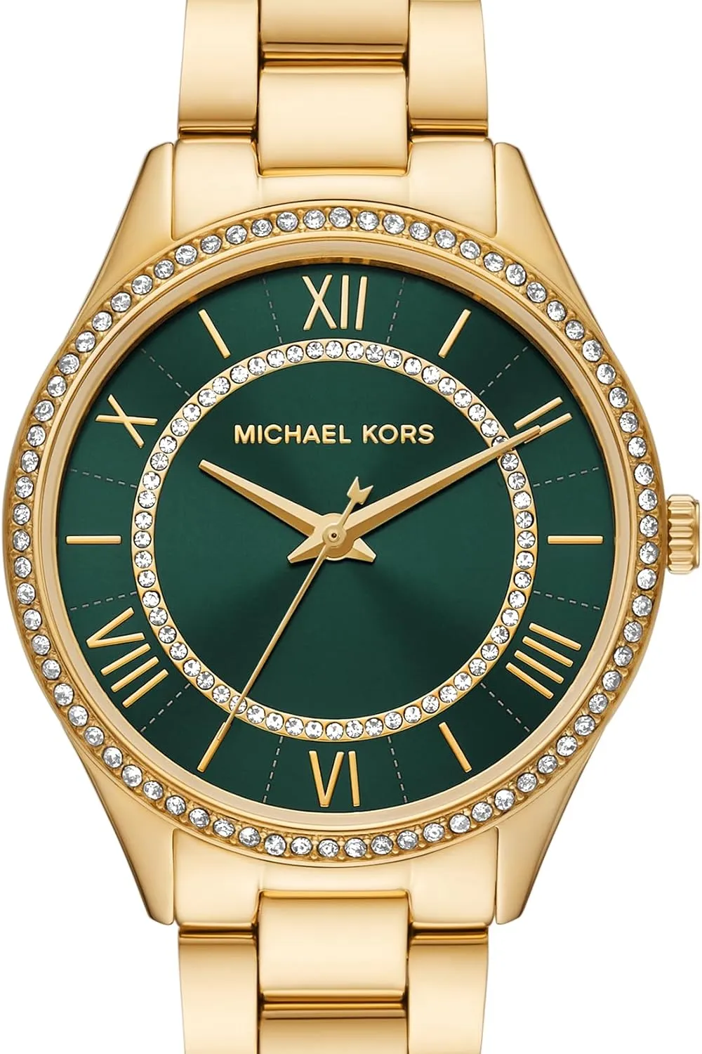 Lauryn Women's Watch, Stainless Steel Bracelet Watch for Women Michael protein width concave slide dawn book Kors 