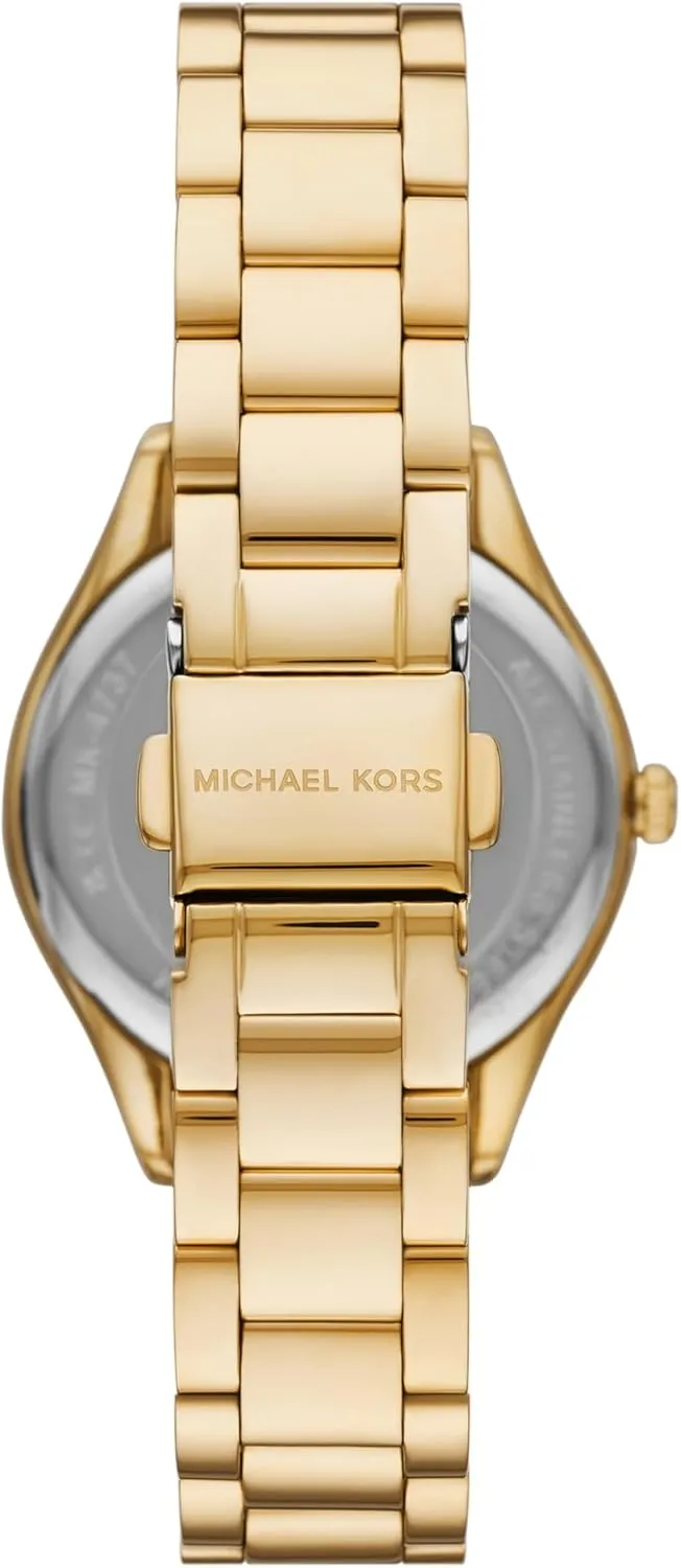 Lauryn Women's Watch, Stainless Steel Bracelet Watch for Women Michael protein width concave slide dawn book Kors 