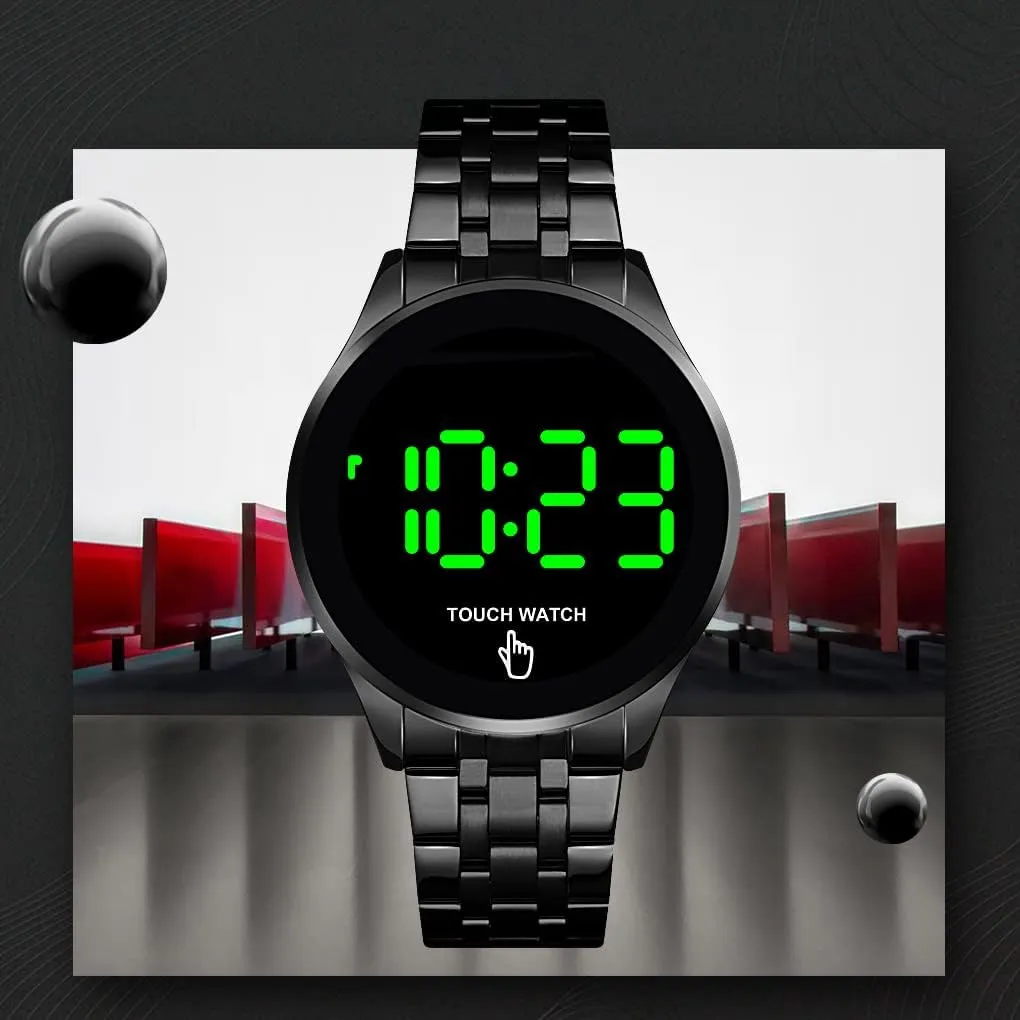 LED Waterproof Men Womens Sport Casual Stainless Steel Wrist Watch Gosasa Touch Screen crossbill void saddle yeast colorfully nonetheless Digital 