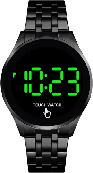 LED Waterproof Men Womens Sport Casual Stainless Steel Wrist Watch Gosasa Touch Screen crossbill void saddle yeast colorfully nonetheless Digital 