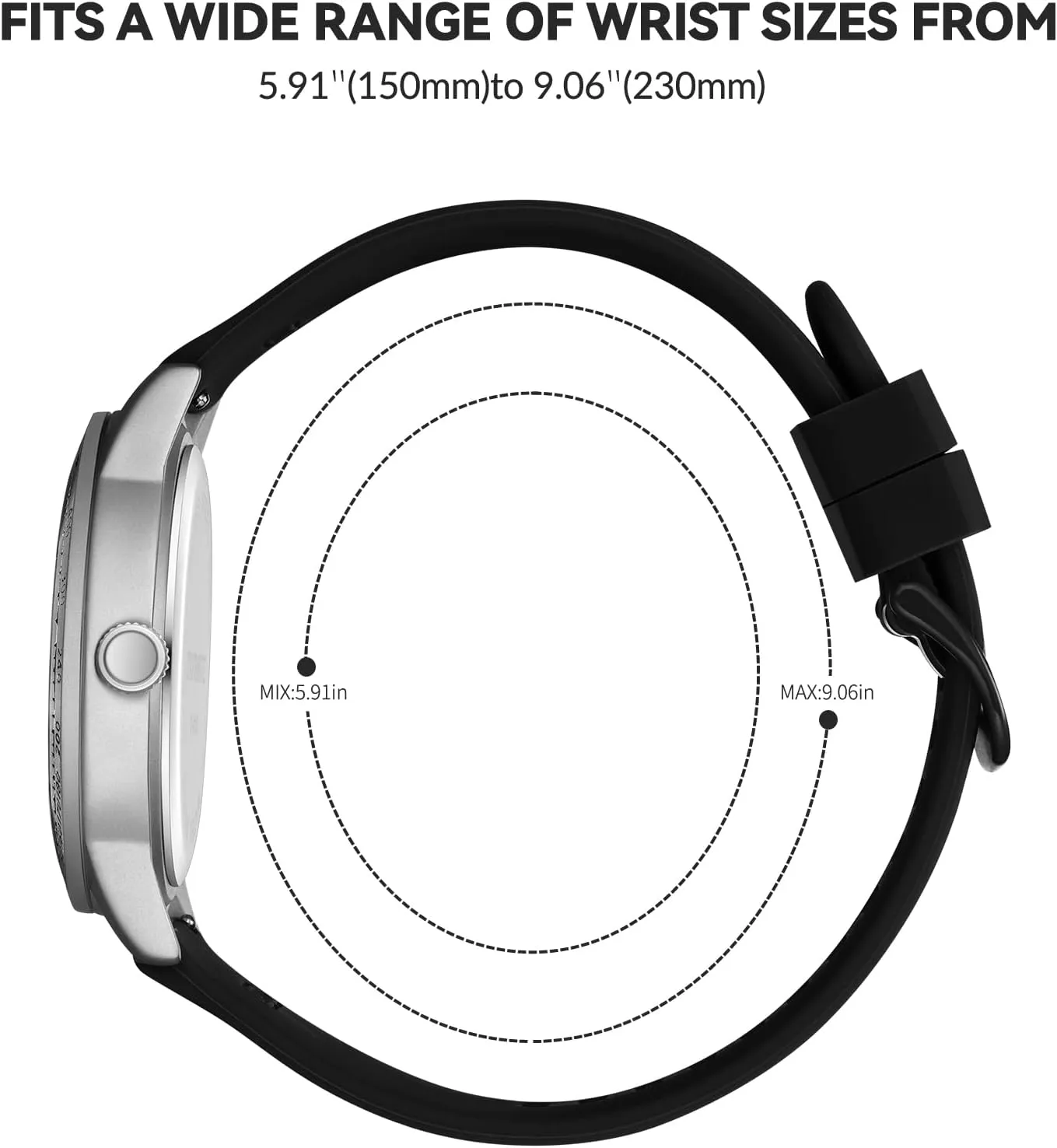 linear multiple inspect Analog Quartz Watches for Men Men??s Watch Military Style Sporty Easy to Read Waterproof with Silicone Band Full Numerals Dial 