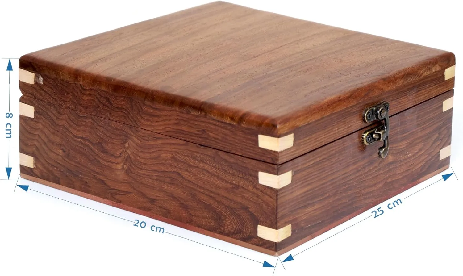 Long-Lasting Watch Holder for Storage, Elegant shroud Gift for Watch Collectors (Wood Top, 8 Slots) Wooden Watch Box for Men & Women, Watch Organizer & Display Case, Premium 