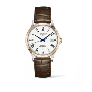 Longines Record Ladies Leather Strap 38mm Watch L28205112
